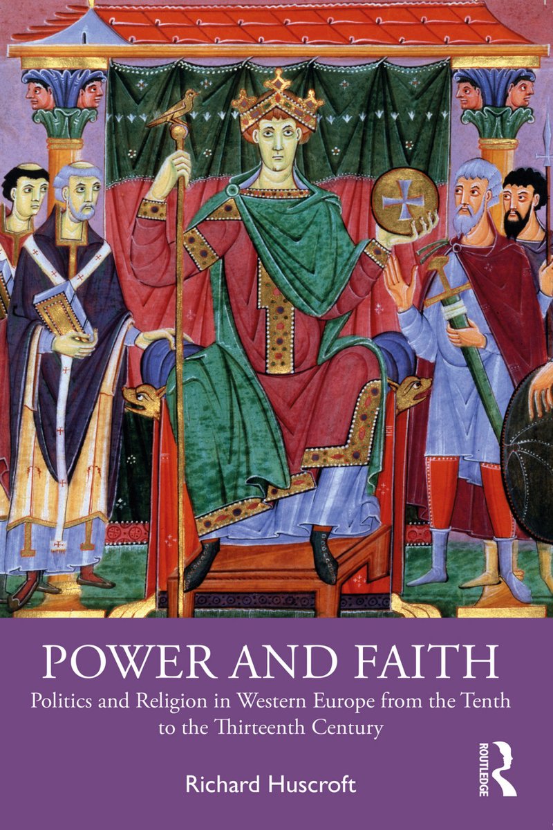 Richard Huscroft, Power and Faith: Politics and Religion in Western Europe from the Tenth to the Thirteenth Century (@routledgebooks, May 2023)
facebook.com/MedievalUpdate…
routledge.com/Power-and-Fait…
#medievaltwitter #medievalstudies #medievalpower #medievalreligiosity