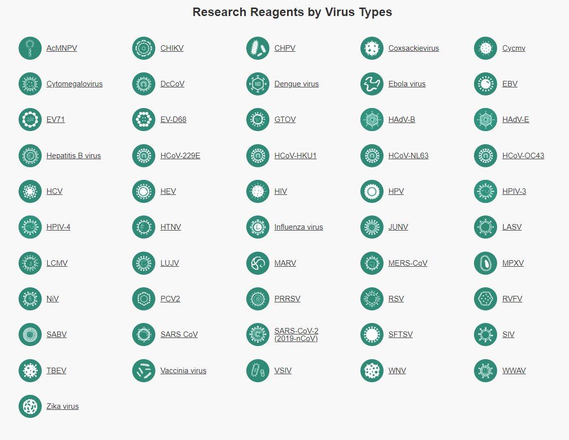 mscienceaustnz's tweet image. Did you know that @SinoInc is dedicated to supporting the study on #infectiousdiseases? Sino Biological have the largest recombinant viral #antigen collection (ProVir®). 

1000+ antigens | 350+ strains

sinobiological.com/research/virus
#immunology