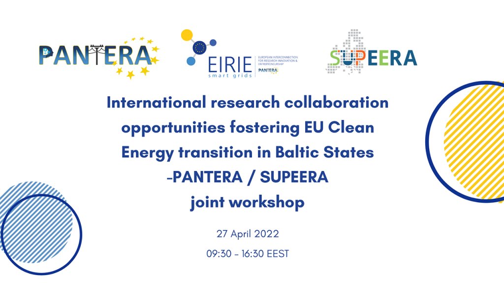 Would you like to know more about the workshops organised by <a href="/PanteraPlatform/">PANTERA EIRIE Platform</a> and #SUPEERA?

👉Read about them here: ow.ly/B3iu50OlGA4

#DATACELLAR #energy #platform #energytransition #research
