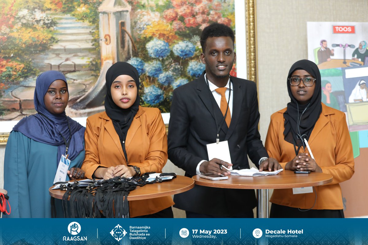 Raagsan's tweet photo. Today marks a momentous occasion as we at @raagsan proudly launch the #Daadihiye #CitizenEngagement Platform. The registration process is in full swing at #Decale!
#DaadihiyeLaunch #CitizenEngagement #Raagsan https://t.co/eTuPosVgnj