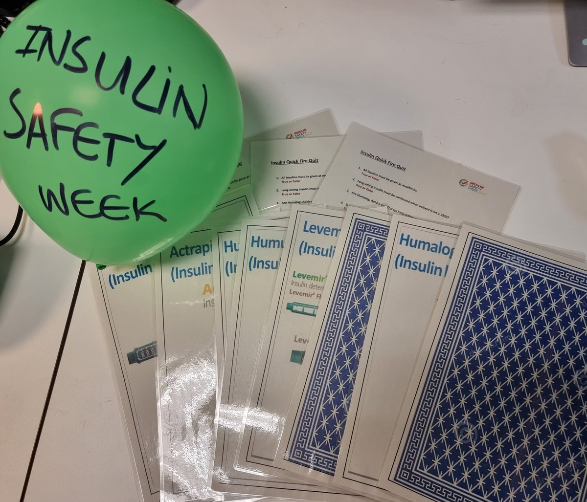 Lots of engagement &amp; shared learning on D2 #InsulinSafetyWeek2023 <a href="/MFT_MRI/">Manchester Royal Infirmary</a>.

The "Longer or Shorter insulin" card game was a success!

<a href="/AMUMRI1819/">AMU@MRI</a> @MRI_OutPatient <a href="/cmftvaschealth/">Vascular therapy MRI</a> <a href="/donna_mft/">Donna corcoran-AMU MFT</a> <a href="/MelissaAris2/">Melissa Aris</a> <a href="/dawnpike20/">Dawn Pike (RN)</a> @Pjoynson78 <a href="/nicolawigan/">Nicola</a>