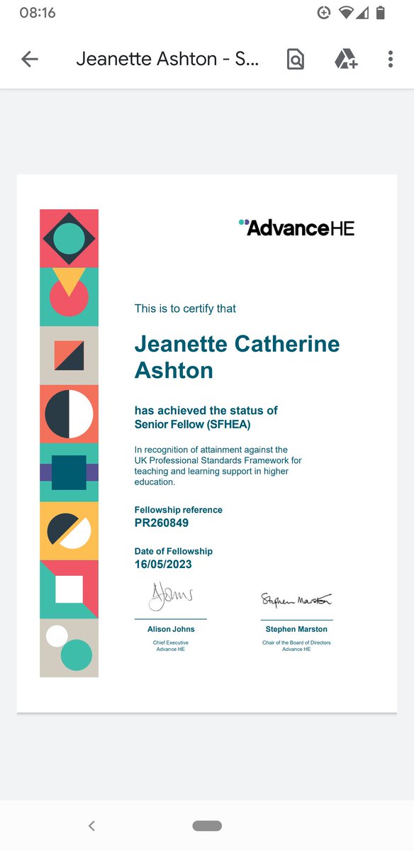 SLSLegalEd's tweet image. Congratulations @JeanetteAshton @SussexLaw for achieving Senior Fellowship #LegalEd