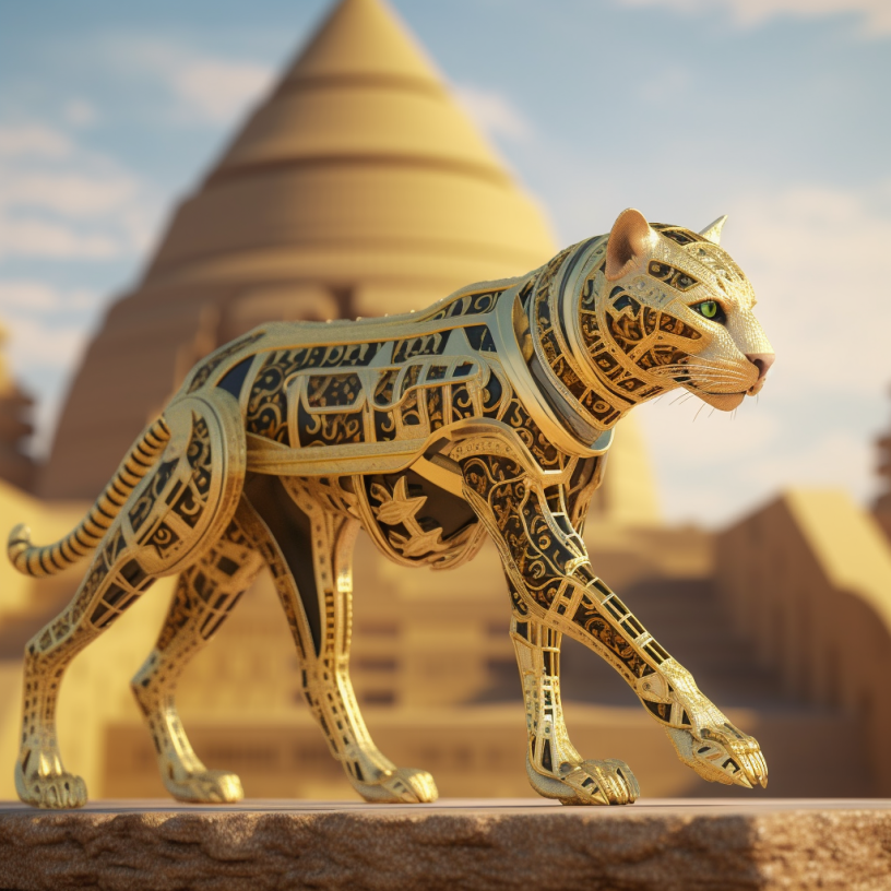 _jasminewilder's tweet photo. "Mother Jaguar
Support me as I see my own fears
Teach me how to transform my fears into love
Remind of how to live with impeccability"
#AIArt #WilderCodes https://t.co/6bR2Klq5gI