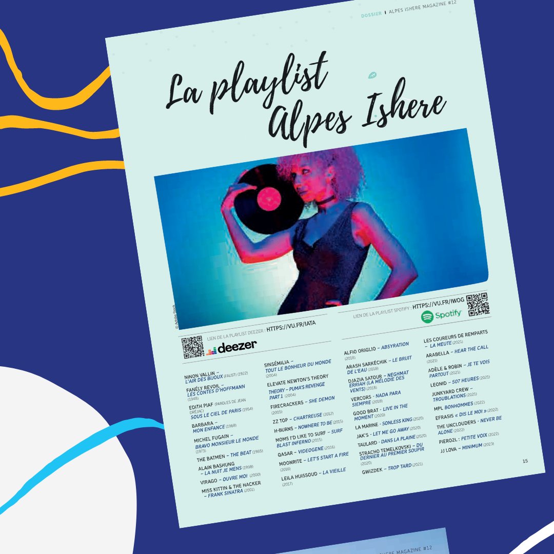 alpes_ishere's tweet image. Magazine ALPES ISHERE ✨ Le 12è numéro de l'été 2023 est sorti 🙌
✒ Co-construit avec les journalistes du @CDIsere  le magazine #alpesishere est édité à 620 000 exemplaires et distribué aux isérois et iséroises directement dans leur boîte aux lettres 
  👉isere-tourisme.com/brochures