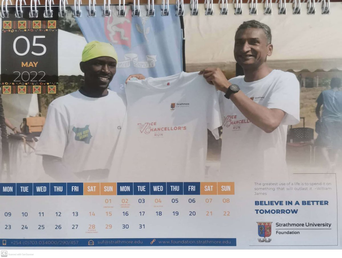 When I was young  with business career dream Strathmore was my dream University; unfortunately life happens to us all, but +30 years later found my portrait in their calendar(s). God doesn't abort dreams @StrathmoreFDN <a href="/VinceOgutu/">Vincent Ogutu</a> vcrun.strathmore.edu/register/