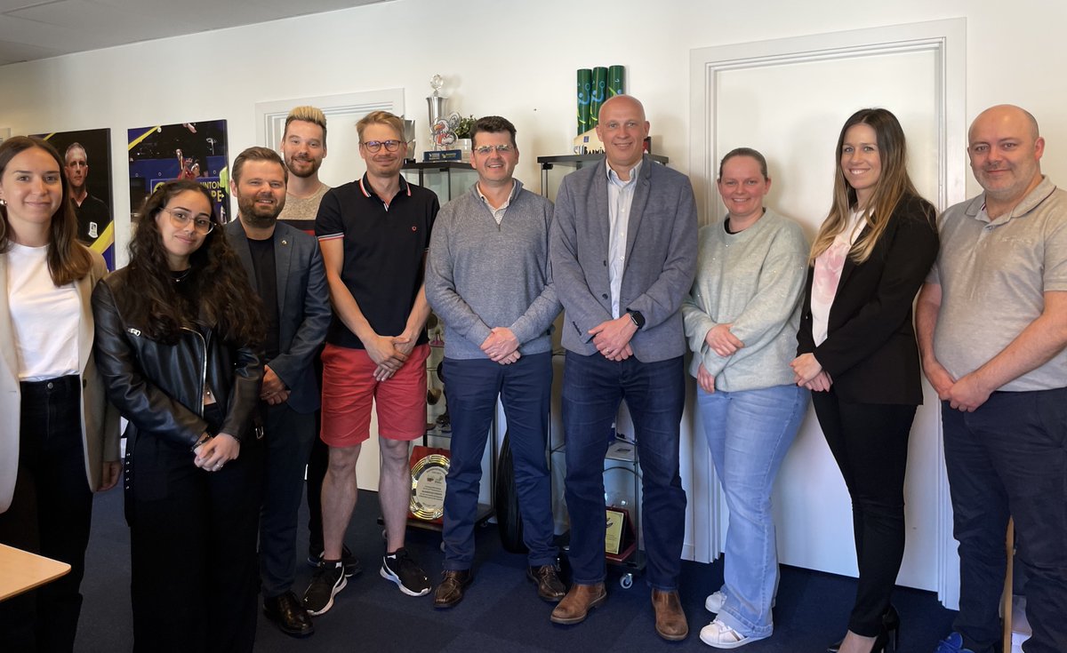 Badminton Europe tweet media