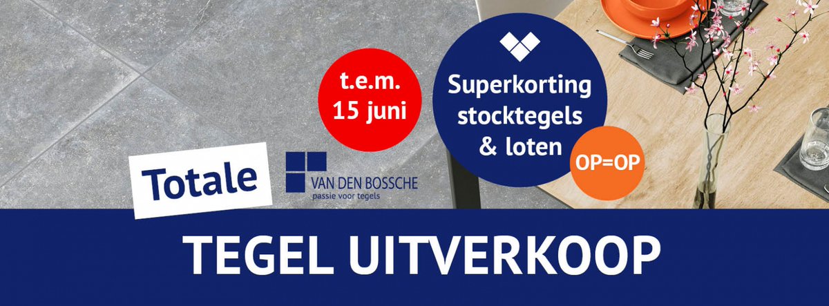 Stockverkopen's tweet photo. Totale tegel uitverkoop Van  https://t.co/Zg2H8mT7Jm https://t.co/1kjHeBG9V3