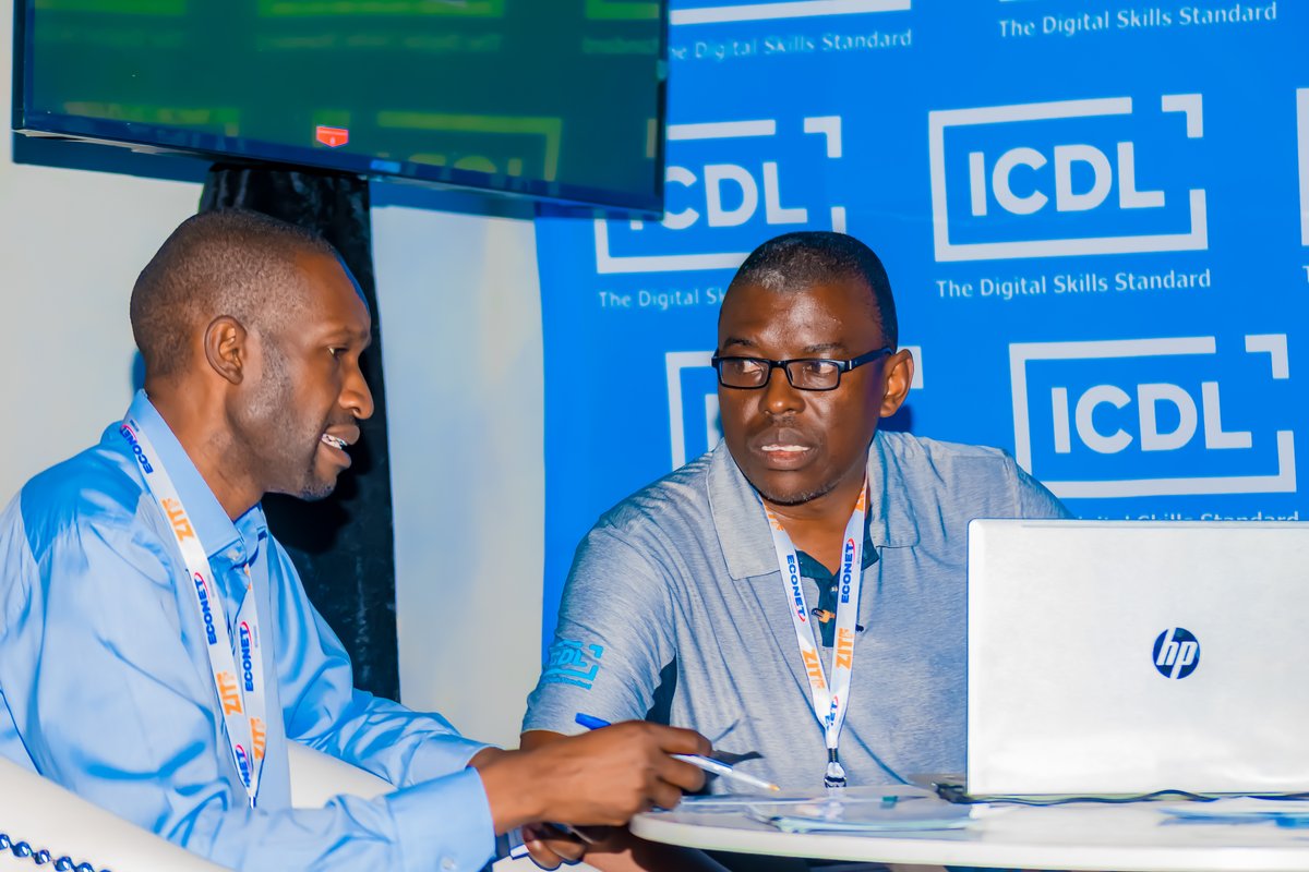 ICDLAfrica's tweet photo. The ICDL team in Zimbabwe recently exhibited at the Zimbabwe International Trade Fair in #Bulawayo. Being one of the largest intra-regional trade fairs in sub-Saharan Africa, it serves as a vibrant trade hub for local, regional & international enterprises & corporates.
#ZITF23 https://t.co/Yqk6d4Kg4E
