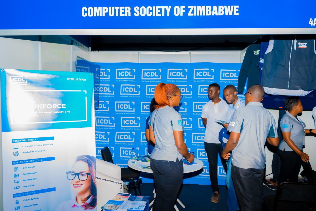 ICDLAfrica's tweet photo. The ICDL team in Zimbabwe recently exhibited at the Zimbabwe International Trade Fair in #Bulawayo. Being one of the largest intra-regional trade fairs in sub-Saharan Africa, it serves as a vibrant trade hub for local, regional & international enterprises & corporates.
#ZITF23 https://t.co/Yqk6d4Kg4E
