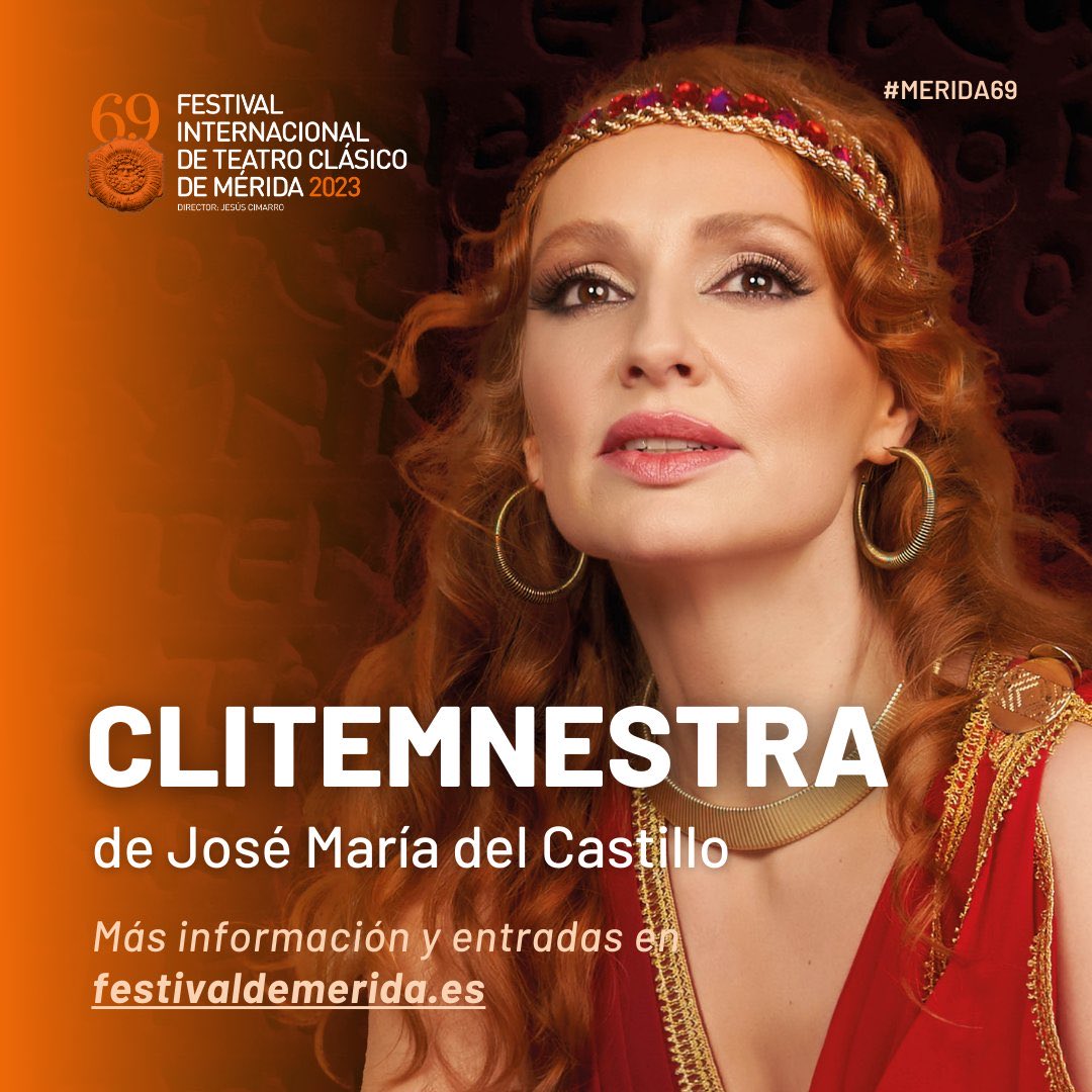 🔶 @cristinacastano protagoniza 𝘾𝙡𝙞𝙩𝙚𝙢𝙣𝙚𝙨𝙩𝙧𝙖, una obra que nos muestra la revisión del mito clásico huyendo de la tradición de la #historia.⁣
⁣
🏛️ #Madrid / @TeatroBellasArt 
📅 Del 21 al 25 de junio ⁣
⁣
🏛️ #Merida / #TeatroMaríaLuisa⁣
📅 29 de julio