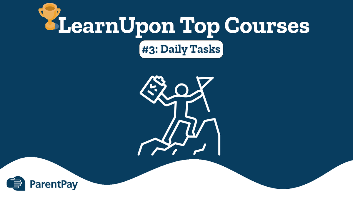 ParentPay's tweet image. Top 5 recommended courses for you to gain a robust knowledge of our system this #LearningatWorkWeek. 

With this course, cover some typical day-to-day tasks you may encounter while using ParentPay. Self-enrol yourself here.👇
bit.ly/42PShZb 

#LAWWeek #eLearning