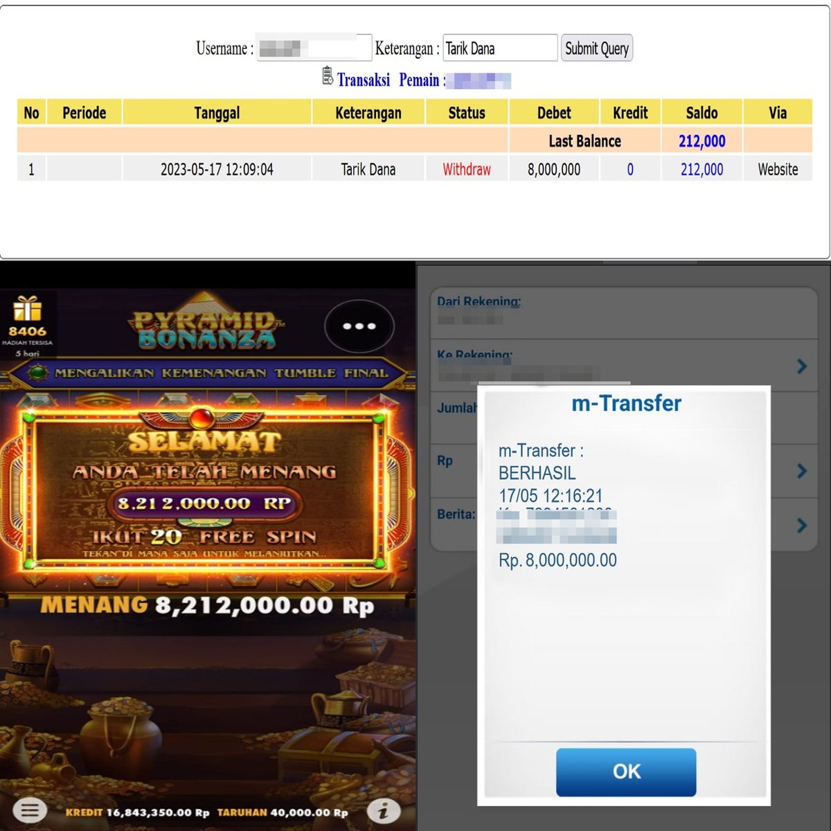 vanesha855's tweet photo. SELAMAT ID : A*******9
  BERHASIL WITHDRAW : 8.000.000
  SITUS AMAN % TERPERCAYA TOGEL , RTP , SLOT GACOR SEMUA LENGKAP .  
HANYA DI LINK INI 📷📷
LINK : https://t.co/trZAJhOrLU https://t.co/r752dxzP8a