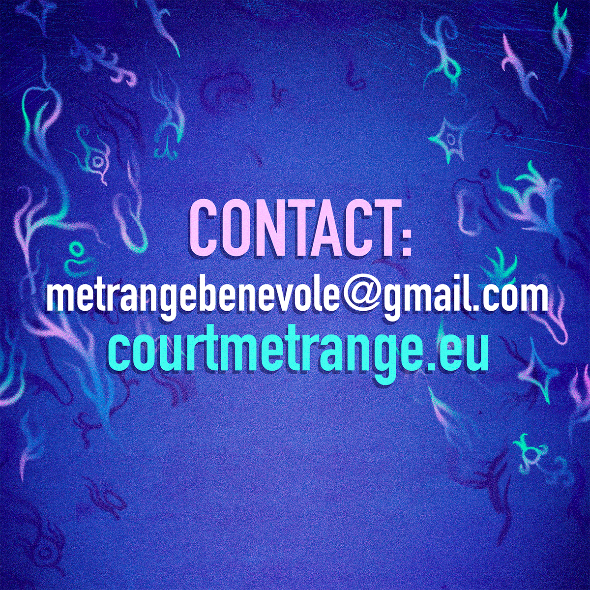 Tu veux être bénévole à Court Métrange?? Mais vieeeeens!!!