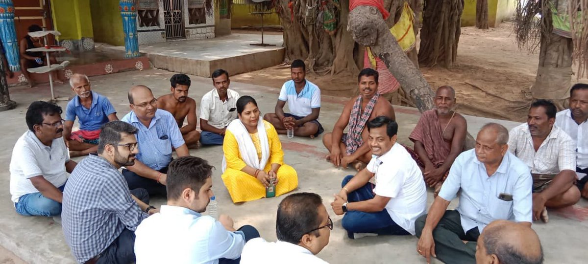 KujangOffice's tweet photo. World Bank officials interacting with local people, PRI members of Badabalikani &amp; Sailo GP, Tdr, Kujang &amp; BDO, Kujang as part of  Diagnostic Study on Climate &amp; Disaster Resilience through responsive Public Finance Mgmt.on 16.05.2023 @SRC_Odisha @CollectorJspur @osdma @rdmodisha https://t.co/ARFIPczo2q