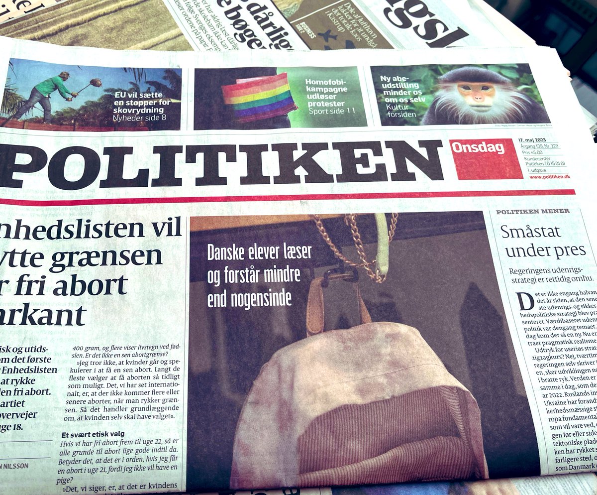 Alanna Davidson (@alannatouring) on Twitter photo 🤩 Monkeys, A Primate Story 🦍making the front pages in Denmark this morning! Now open <a href="/NHM_Denmark/">NaturalHistoryDK</a> in beautiful Copenhagen. This exhibition is a collaboration with <a href="/nomadexhibit/">Nomad Exhibitions</a> and <a href="/NtlMuseumsScot/">National Museums Scotland</a>. Huge thanks to all involved! 🤩 Monkeys, A Primate Story 🦍making the front pages in Denmark this morning! Now open <a href="/NHM_Denmark/">NaturalHistoryDK</a> in beautiful Copenhagen. This exhibition is a collaboration with <a href="/nomadexhibit/">Nomad Exhibitions</a> and <a href="/NtlMuseumsScot/">National Museums Scotland</a>. Huge thanks to all involved!