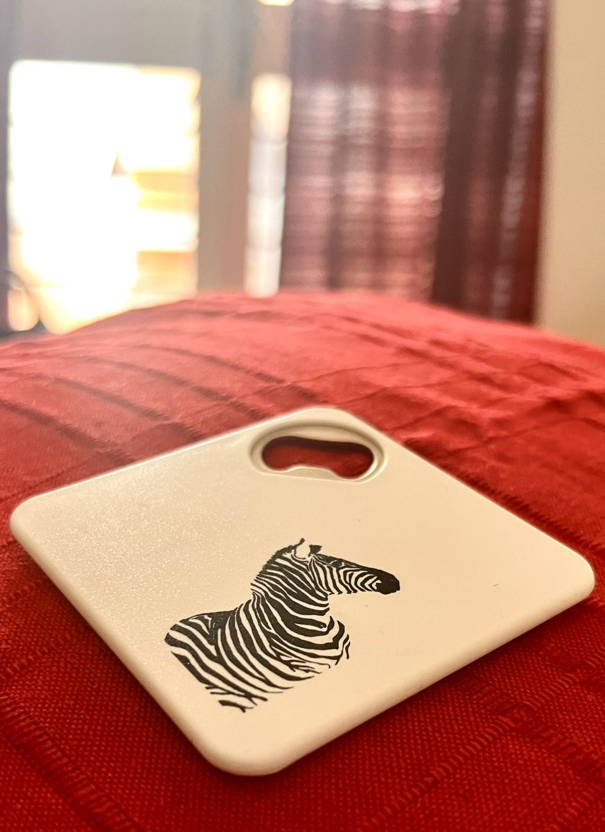 rons1212's tweet photo. Before I came back to India for good, 2016 I met a school dropout in Kenya who made coasters for living. He amended a small suggestion to add a bottle opener to his coasters which would make them unique.
AbracaDabRa 🪄coasters are now in stores.

Such a happy soul am today ❤️ https://t.co/lhZeWC51Ph