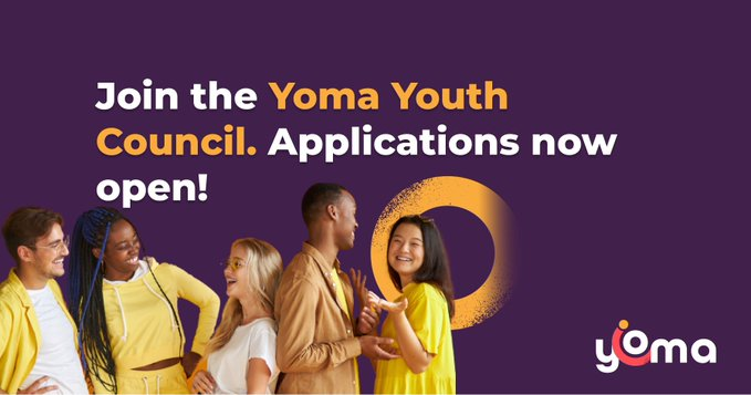 Tunadai voice yako kwa table kumake decision za mavijana. Join Yoma's Youth Council today to be heard! 📷 Gain leadership skills, connect with like-minded peers, and create positive change for generations to come. 
Apply now: qjar.me/YOMA-YC 
#YouthCouncil #Leadership