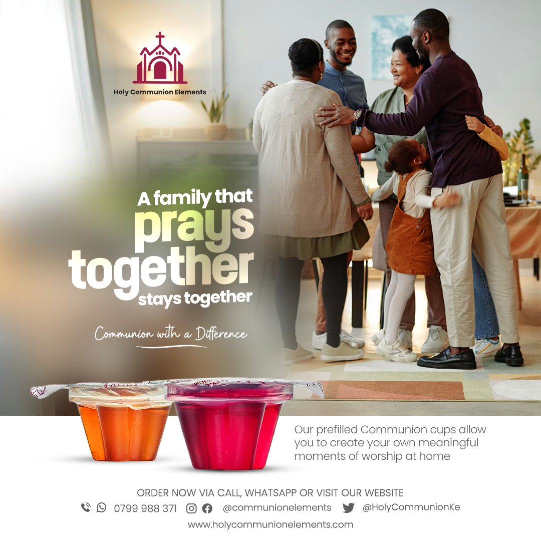 HolyCommunionKe's tweet photo. Every time we take Communion, it drives our roots even deeper into our faith in what the covenant of God means to us, and what the body and blood of Jesus has paid for us. We use our faith to take Communion, and we do so with determined purpose.

#holycommunion #safecommunion https://t.co/epGF4KH28Z
