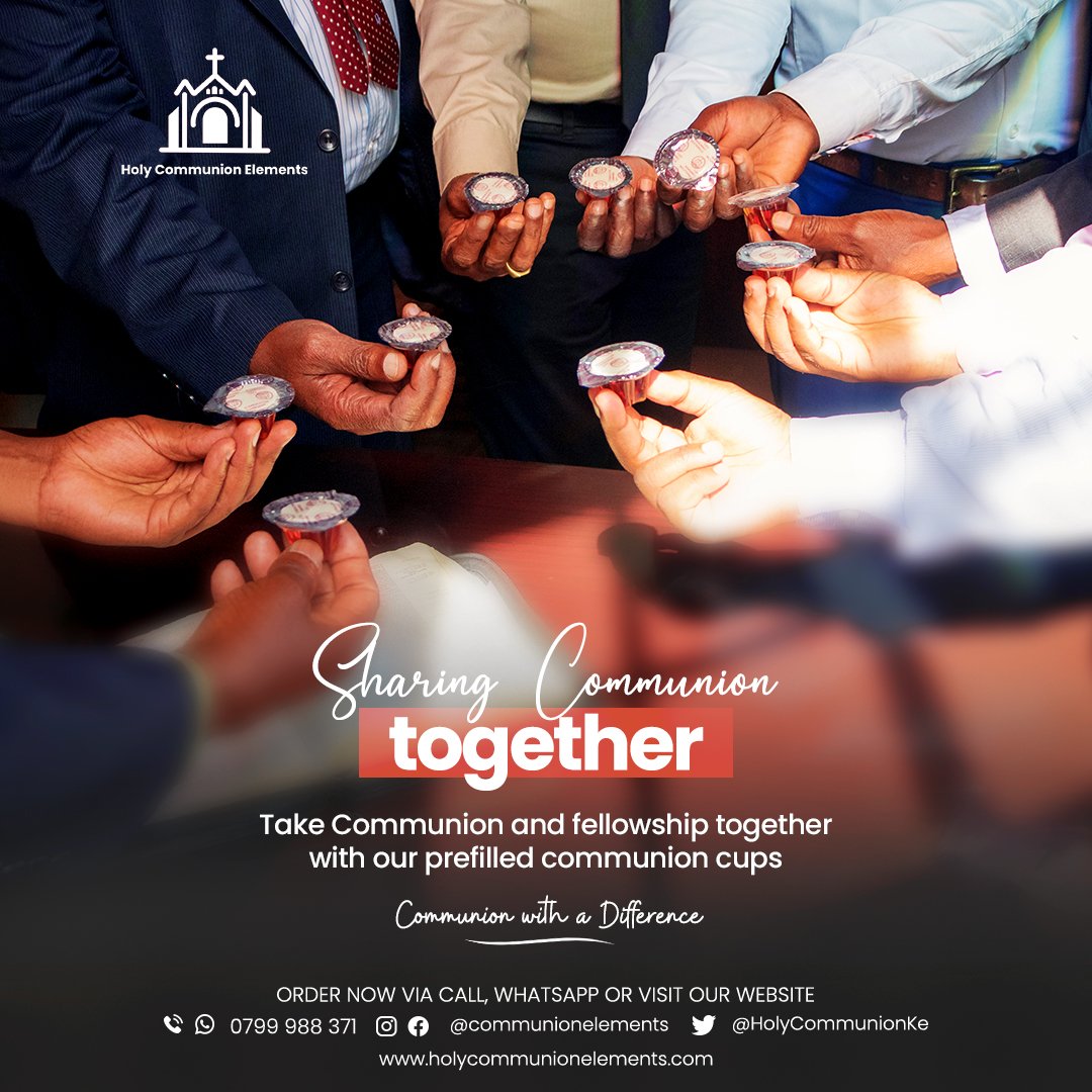 HolyCommunionKe's tweet photo. Every time we take Communion, it drives our roots even deeper into our faith in what the covenant of God means to us, and what the body and blood of Jesus has paid for us. We use our faith to take Communion, and we do so with determined purpose.

#holycommunion #safecommunion https://t.co/epGF4KH28Z
