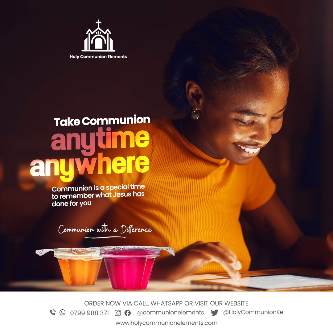 HolyCommunionKe's tweet photo. Every time we take Communion, it drives our roots even deeper into our faith in what the covenant of God means to us, and what the body and blood of Jesus has paid for us. We use our faith to take Communion, and we do so with determined purpose.

#holycommunion #safecommunion https://t.co/epGF4KH28Z