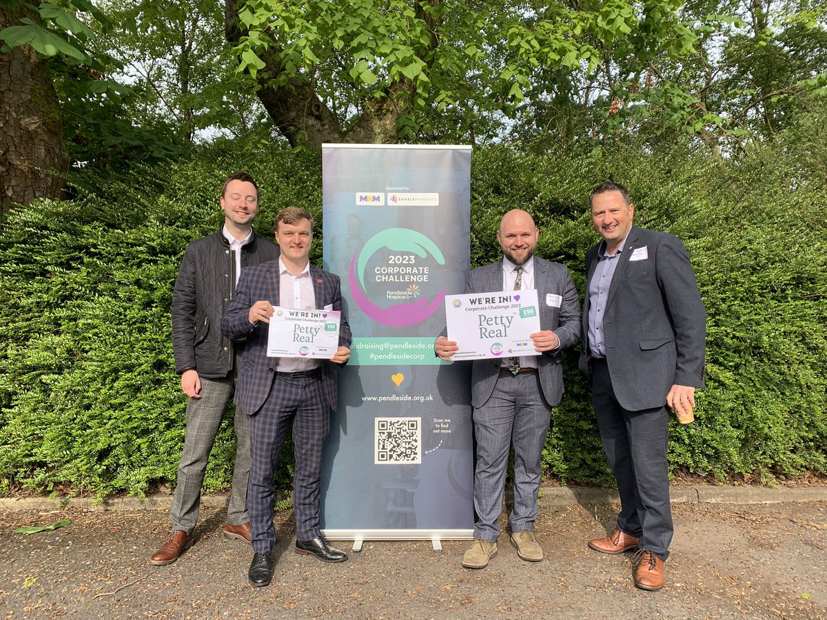 PettysEstAgents's tweet photo. Fantastic to be part of the @PendlesideHosp corporate challenge 2023!!! #pendleside #pendlesidecorp #pettyreal https://t.co/xnql7nRGAC