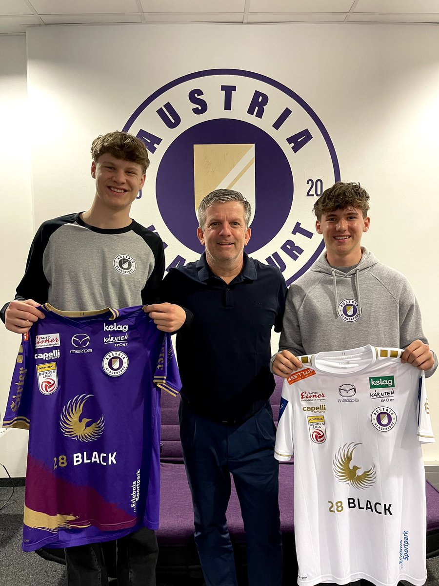 austria_sk's tweet photo. Wir sind stolz und freuen uns, heute bekannt zu geben, dass wir mit Jannik #Robatsch und Matthias #Dollinger zwei unserer vielversprechendsten Nachwuchsspieler mit einem Jungprofivertrag ausgestattet haben!
#SKA https://t.co/vg8kMFIN9f