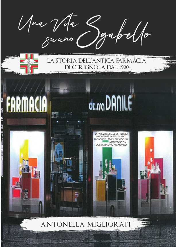 #libri Antonella Migliorati racconta la storia secolare della farmacia Santa Rita Oltre di Cerignola e della sua famiglia che l'ha gestita per quattro generazioni.  "Una vita su uno sgabello. Il libro sarà presentato venerdì 19 maggio alle ore 18,30 a Palazzo di Città
