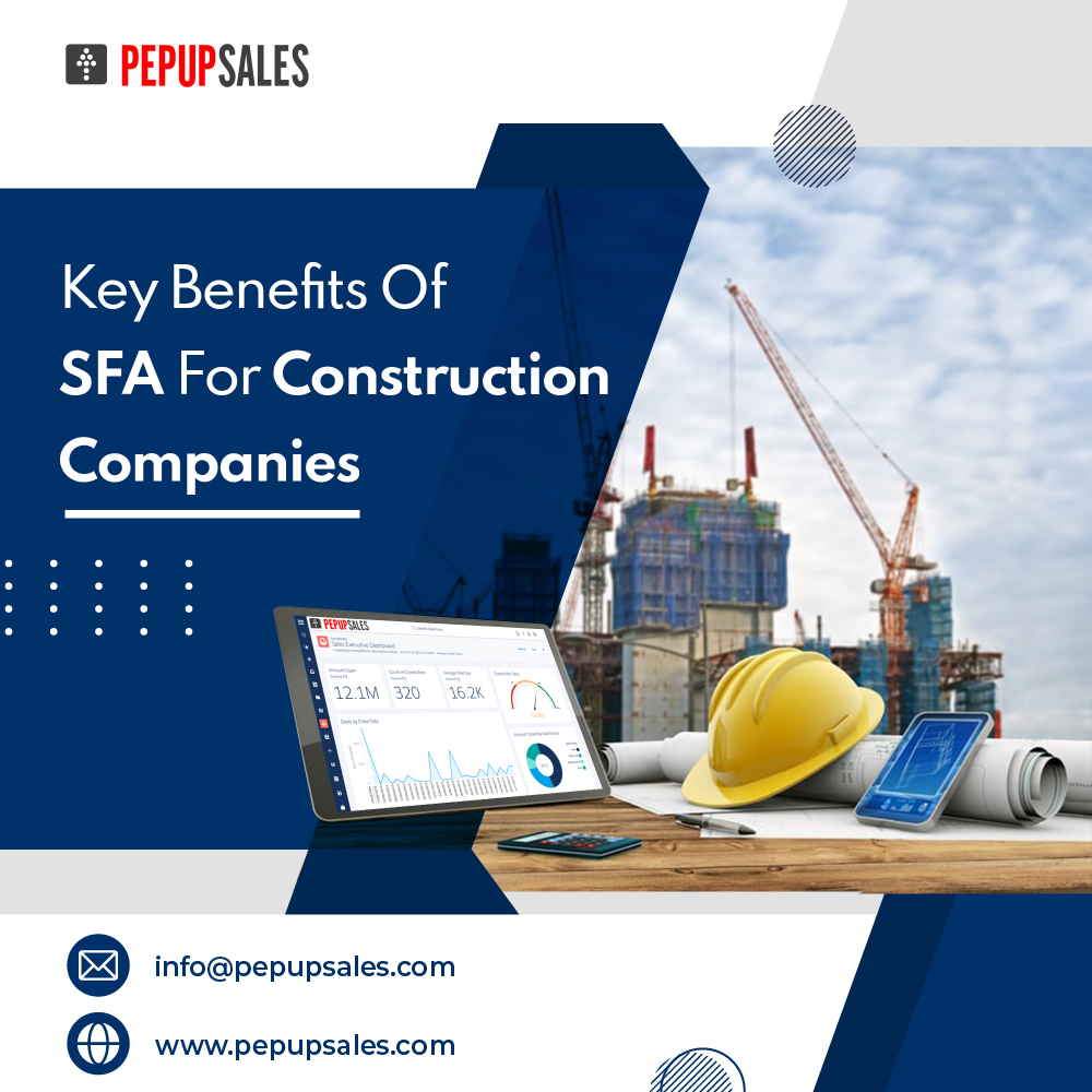 Key Benefits Of #SFA For Construction Companies.

bit.ly/3HqCNSf

#SalesForceAutomation #Construction #Efficiency #Safety #TimeSaving #Sales #Salesforce #Software #SalesTracking