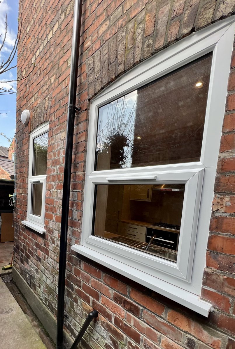 wayne41stanley's tweet image. Elite Property Services (NW) Ltd
Removed a full house of old timber shahs windows and replaced with modern A rated pvc as per our clients spec .

#PVCwindows #renovations #homeimprovement