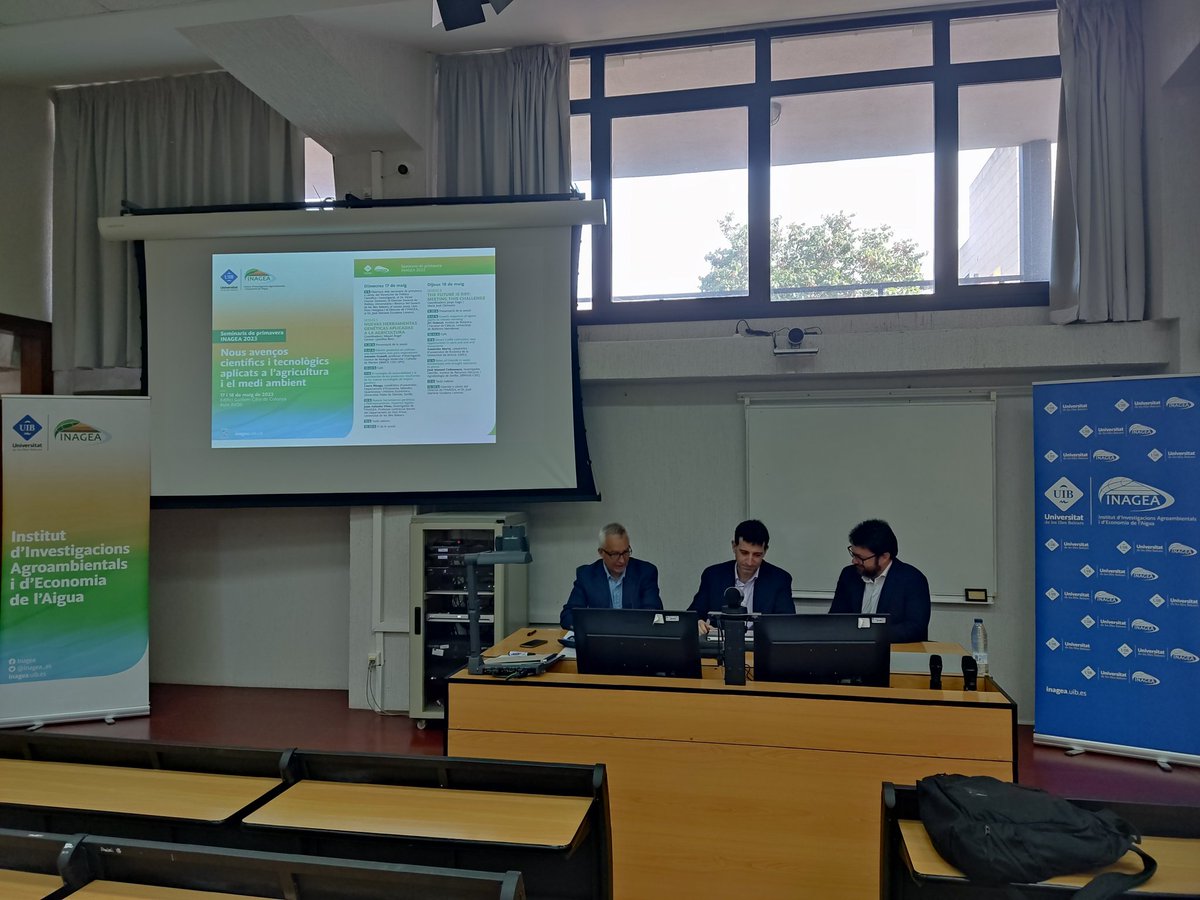 Inagea_es's tweet photo. Comienzan los seminarios de Primavera del #Inagea en el campus UIB. La apertura ha sido a cargo del vicerrector de Política Científica i Investigació, del Director Gral de Política Universitària i Recerca del @goib y del Director del #Inagea @UIBuniversitat
@PlantMedUIB https://t.co/8rmnV3lNrJ