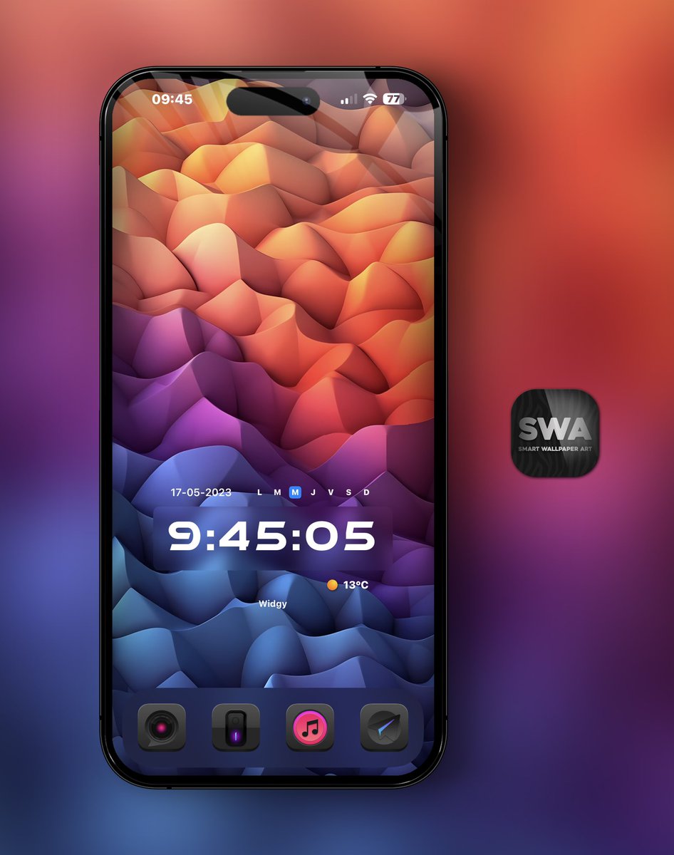 TeboulDavid1's tweet photo. Tuesday โ๏ธ on #iOS1641a , #Widgy remade from the one @mpiregraphix that I loved ๐ด
.
.
๐ #screenshotSL app @SeanKly
๐ถ๏ธ Walls ๐ https://t.co/zZRL15EoAC
๐ด Icons #Pollux
.
.
#ios16homescreen
#nojailbreak
#iOS1641a
#ios16icons
#shortcuts
#Wallpaper
#iPhone14ProMax https://t.co/XYo2Gu9C0w