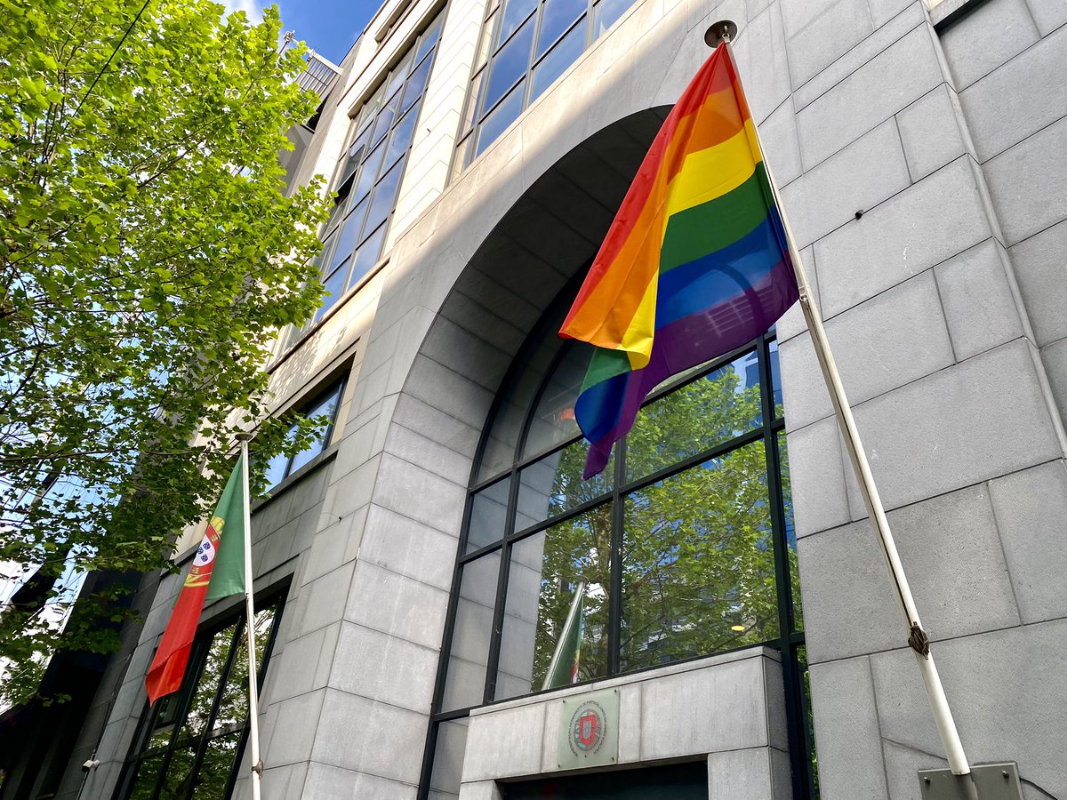 #IDAHOBIT2023 🌈 | On the International Day against Homophobia, Transphobia and Biphobia, @RPPortugalUE raises the flag 🏳️‍🌈 to reaffirm our commitment to equality & non-discrimination & to the full enjoyment of all Human Rights by everyone, everywhere. #LGBTIRightsAreHumanRights