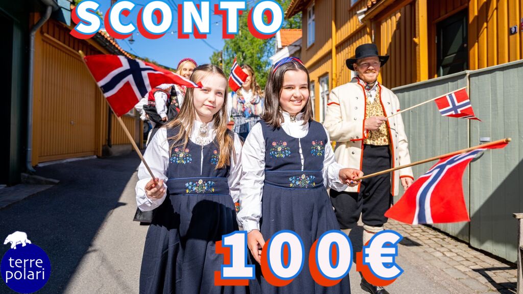 TerrePolari's tweet photo. In occasione della festa nazionale della Norvegia ( 17 - maggio ) 
Puoi prenotare un’avventura in Norvegia con uno sconto speciale di EURO 100 🥳
Promo valida da oggi 17-05 a lunedì 22-05 🇳🇴🤩 https://t.co/fZZ9vwTUS5