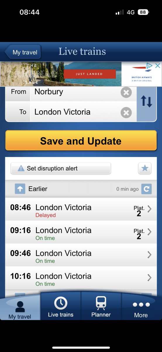 shyeeezy's tweet photo. @SouthernRailUK you taking the piss or what? Just cancel all trains and make the track a travelator. https://t.co/UJXXYaEj42