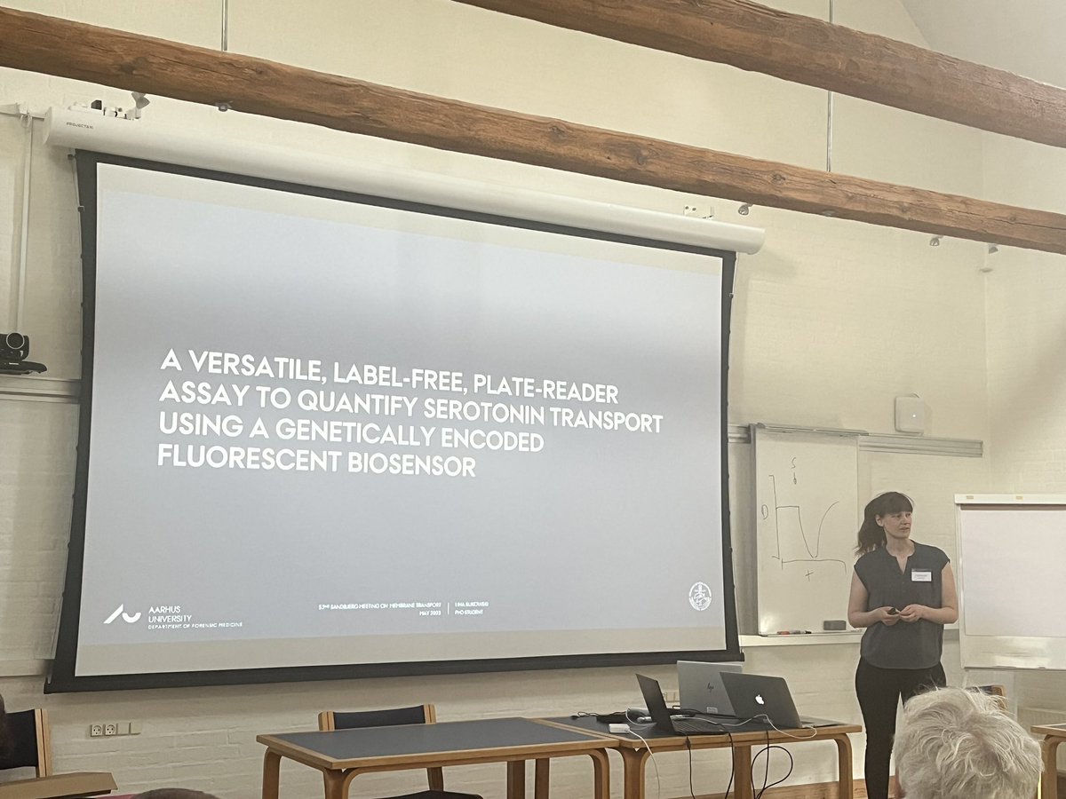 Now Lina Bukowski on assay to quantify serotonin transport