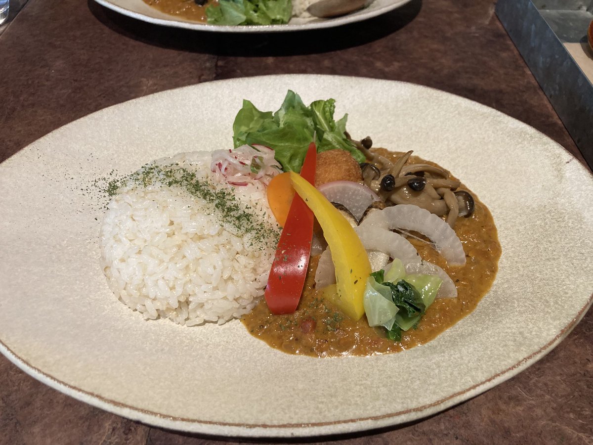 Kashimacom's tweet photo. お昼はサンライスキッチンさんで🍛 https://t.co/LoffrgMpVl