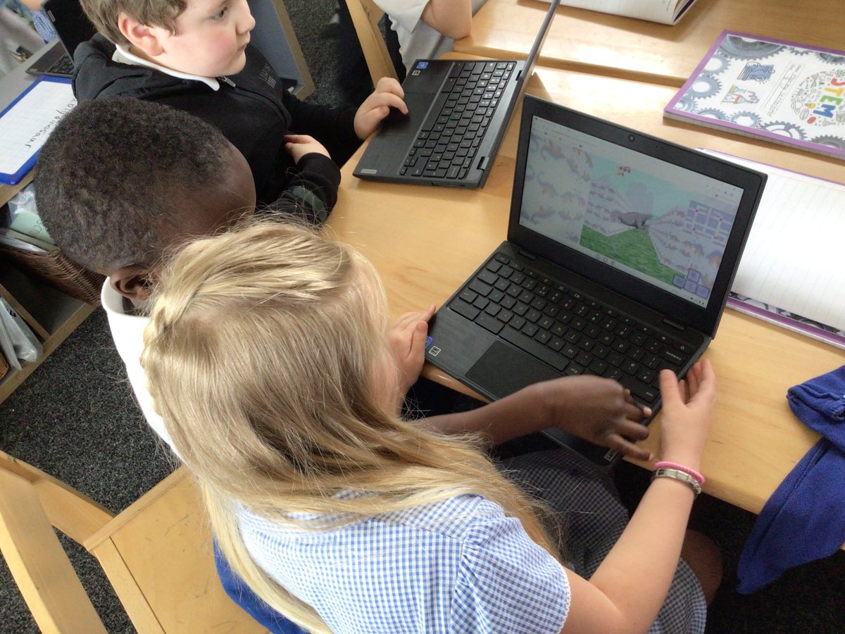 We have been focusing our on ICT skills using coding to direct a dinosaur around a virtual world. We enjoyed evaluating our game experience #GPSClass8