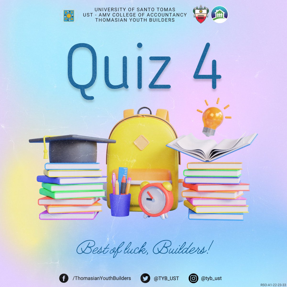 TYB_UST's tweet photo. Your hard work and tireless nights filled with studying and reviewing will surely be rewarded. Good luck, fellow AMVians, and we hope you'll end this semester with the marks you wish for and deserve.

Board by: Pia Domingo
Caption by: Alawi Dimakuta https://t.co/wZoW8cxXfM