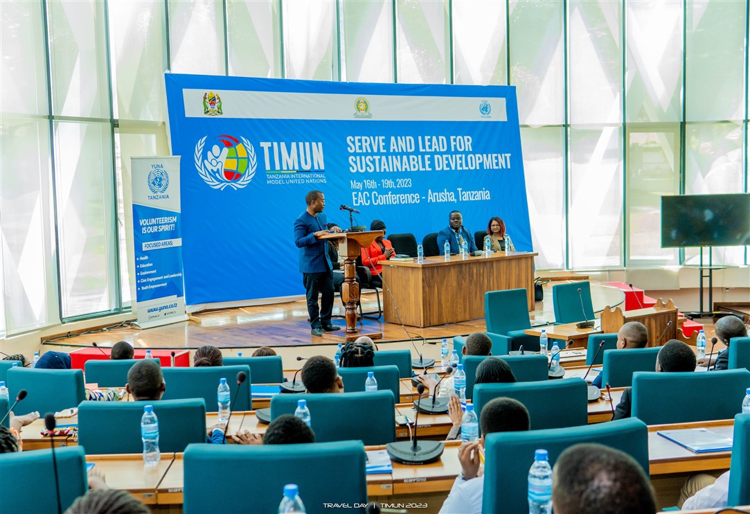 UnitedNationsTZ's tweet image. The TZ International Model UN (TIMUN) is underway in #Arusha!

We're happy to partner with @YUNA_Tanzania for #TIMUN23 - a platform uniting young minds from 🇹🇿 &amp;amp; beyond!

This week is all about fostering diplomatic skills, promoting multilateralism, &amp;amp; advancing the @UN’s values.