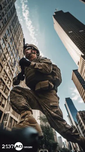 2137AD's tweet photo. Hold on tight! The adrenaline-pumping action in the 2137AD Cinematic Universe will leave you breathless. #2137ADFilm #scifi #scifiart #scifibooks https://t.co/xMjAgFfKzt
