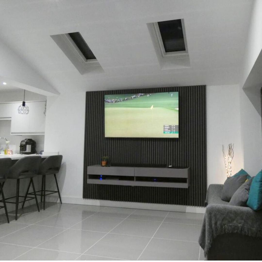 muffleacoustics's tweet photo. We love seeing our customer's successful acoustic DIY projects ๐๐ผ
Improving sound quality while adding nicely to the interior design.
#acoustics #acousticsolutions #acousticdesign #acousticpanels #timber #slats #interiordecor https://t.co/hic45bceEs