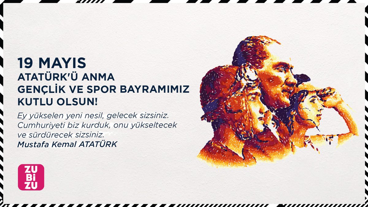 19 Mayıs Atatürk'ü Anma Gençlik ve Spor Bayramımız Kutlu Olsun! #19mayıs