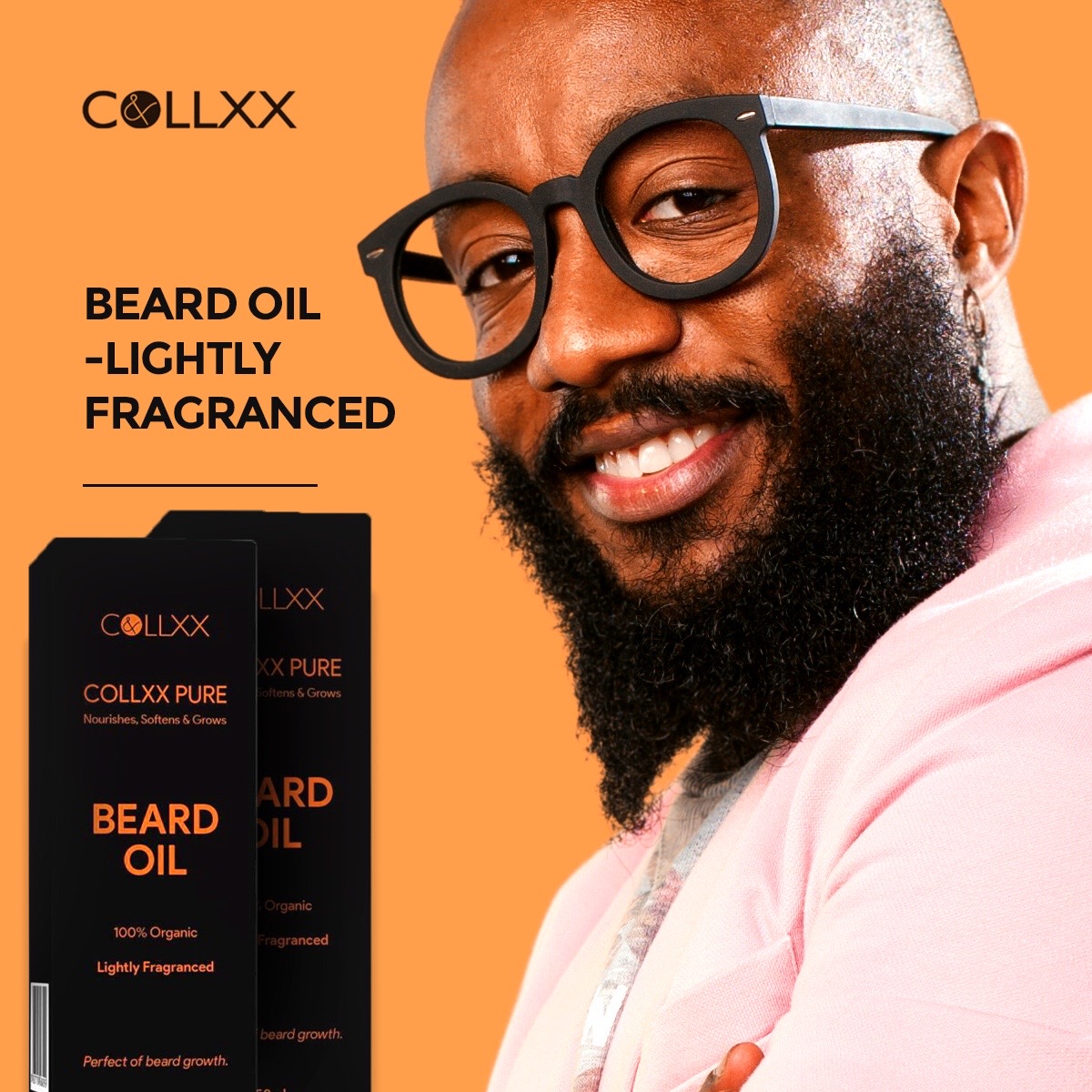 Level up your beard game with our premium beard oil. Say goodbye to dry, itchy skin and hello to a soft and nourished beard.

Try it once and you'll never want to go back!

Visit collxx.com to get your beard oil today. 

•

•

#beardoil
#collxx 
#uk
#beauty