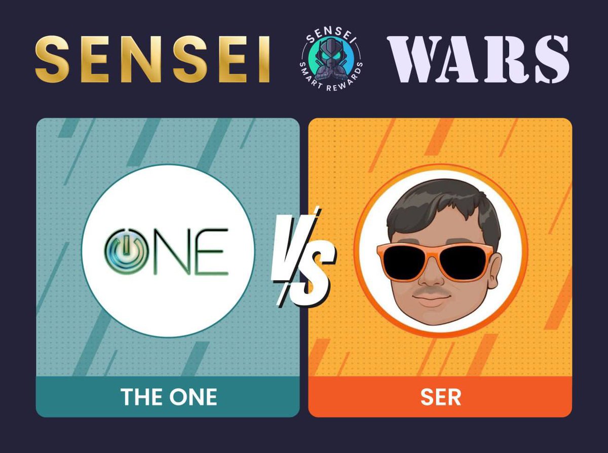 senseitokenbsc's tweet image. Our next #SENSEI War has now begun between @BSC_ONE and @sertokenbsc 

Both tokens have a strong community.

Looking forward to seeing how this one plays out 

#Crypto #BSCGEM #PEPE