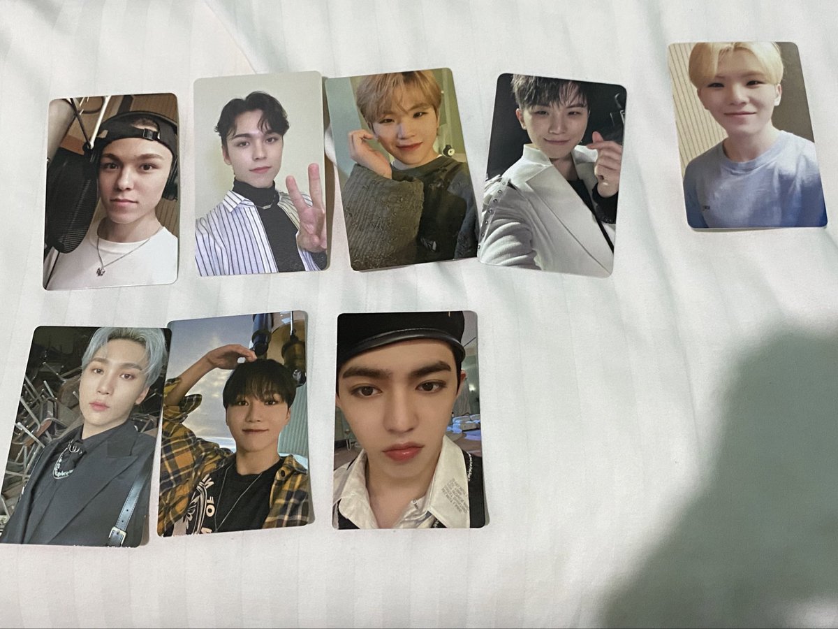lavandercheol's tweet photo. wts lfb seventeen ph 
official svt pc / merch 

price + lsf 

- onhand, good condition 
mop: Gcash 
mod: j&amp;t 
dop: 2-3 days / payo (prio) 

reply / dm to claim 
📍Negros Oriental 

🏷️ dk the8 woozi scoups vernon joshua jun seungkwan jeonghan mingyu wonwoo hoshi svt pc merch https://t.co/BoY0wR0OWo