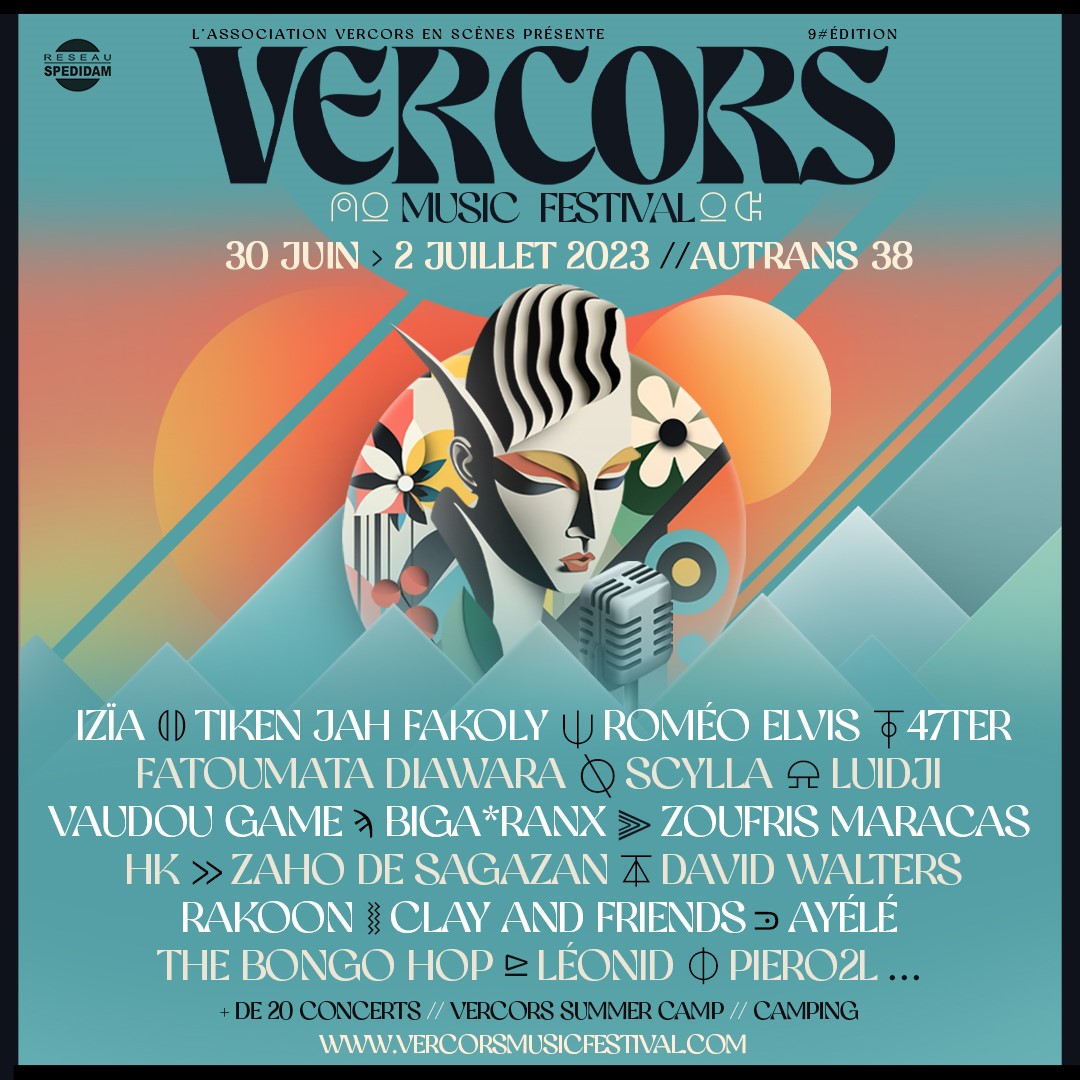 🥳 5 nouveaux artistes rejoignent la programmation du Vercors Music Festival !
→ Vaudou Game - AYÉLÉ - Léonid - The bongo hop - Piero2l
On vous l'annonce : la programmation est désormais complète pour cette édition ! 
🎟 vercorsmusicfestival.com/billetterie/
#VMF2023 #vercorsmusicfestival