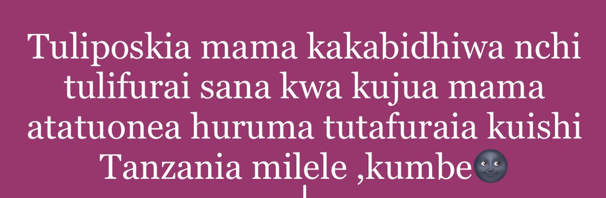 haki sawa tweet media