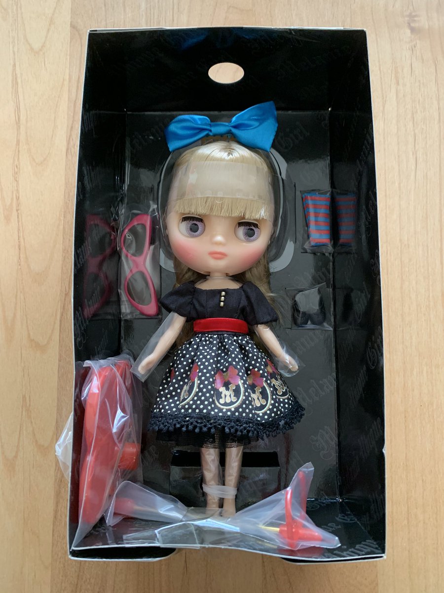_rico_doll's tweet photo. ついにドールをお迎えしました♡
超初心者＋まわりにドール好きさんもいないので、よかったら仲良くしてください🙇‍♀️🙇‍♀️
#ミディブライス
#ブライス https://t.co/HxDZoenKkg