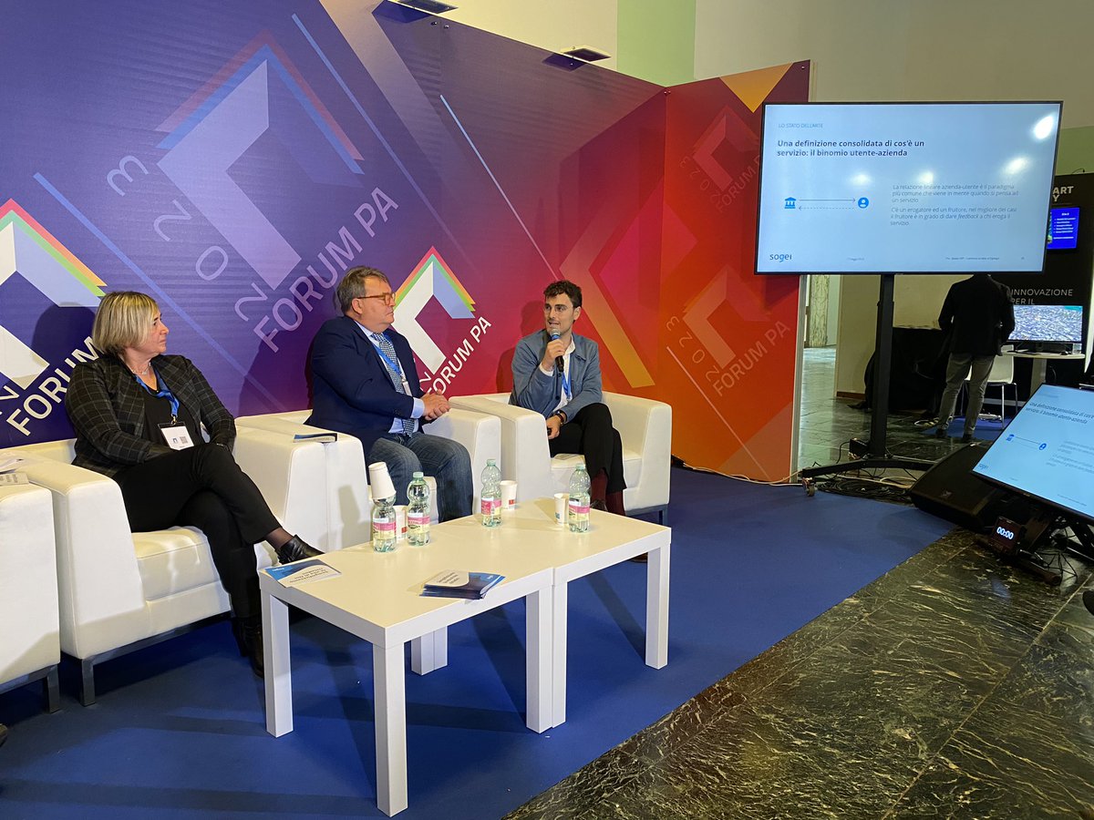 Sogei_SpA's tweet photo. #FORUMPA2023 In #Sogei stiamo immaginando una nuova generazione di servizi pubblici digitali: dalla transazione singola all’esperienza complessa. Ripensiamo servizi interconnessi, coerenti e accessibili. La PA deve lavorare con la complessità e non contro di essa. 
Luca Baldini https://t.co/4YTev5jHRj