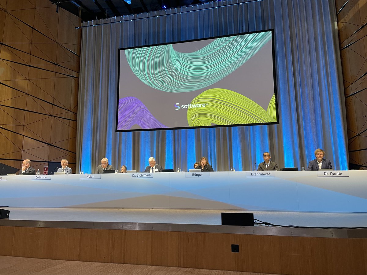 Angela Maier (@angelafmaier) on Twitter photo Die #Hauptversammlung der <a href="/SoftwareAG/">Software AG</a> ist gestartet - der Aufsichtsvorsitzende Christian Lucas von Silver Lake allerdings fehlt. Die #Hauptversammlung der <a href="/SoftwareAG/">Software AG</a> ist gestartet - der Aufsichtsvorsitzende Christian Lucas von Silver Lake allerdings fehlt.